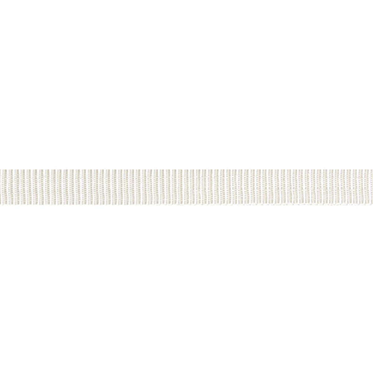 NARROW FAILLE TAPE IVORY
