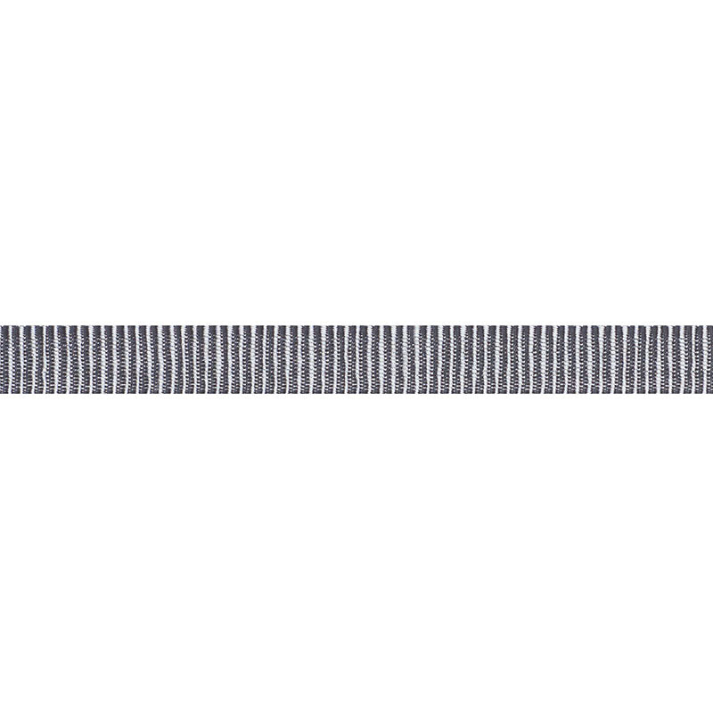 Schumacher NARROW FAILLE TAPE GREY Trim | Atlanta Fabrics