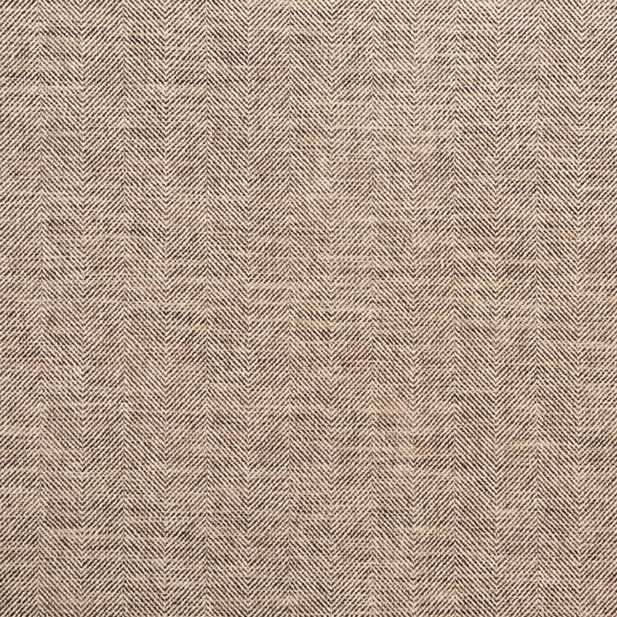SCHUMACHER CARO HERRINGBONE NATURAL FABRIC | Atlanta Fabrics