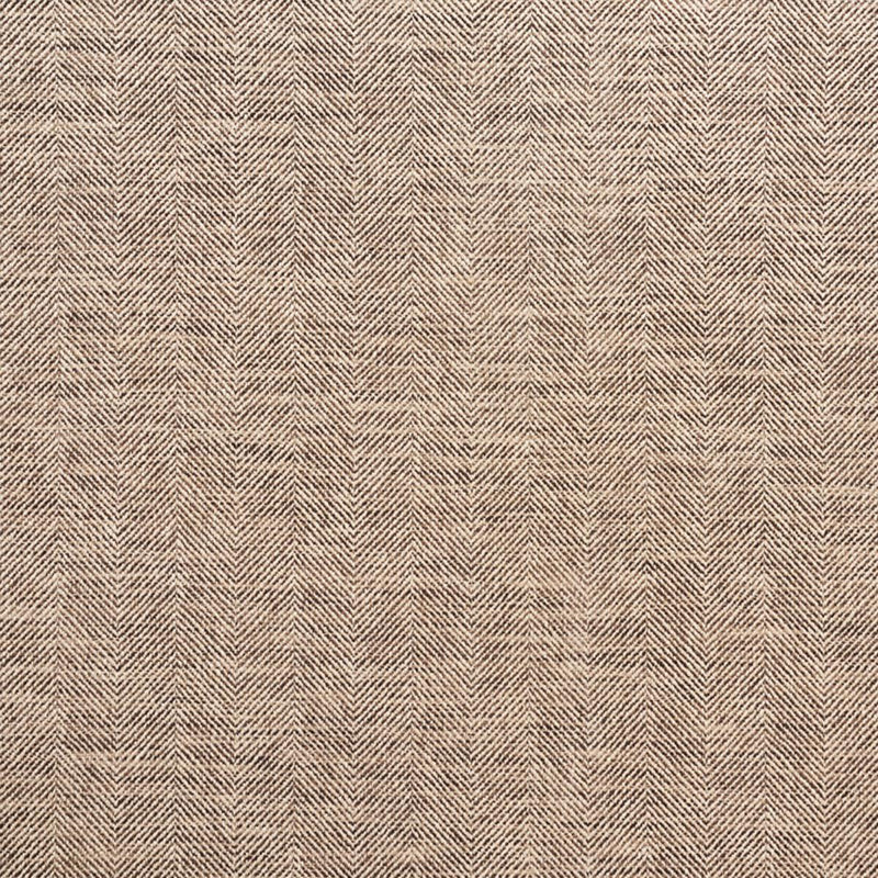 SCHUMACHER CARO HERRINGBONE NATURAL FABRIC | Atlanta Fabrics