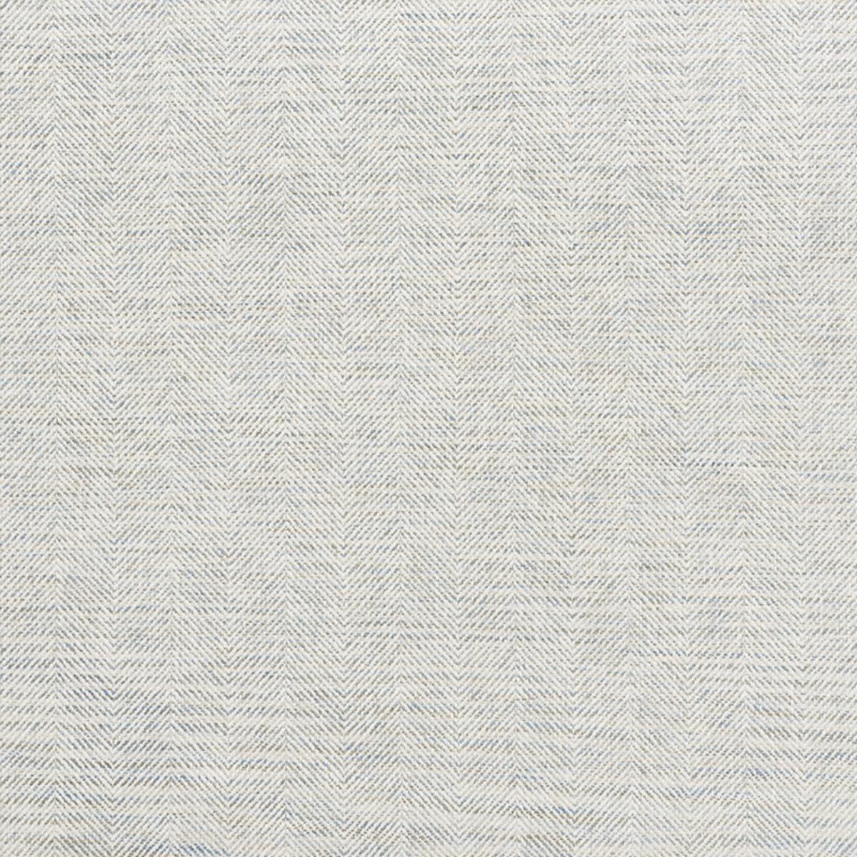 SCHUMACHER CARO HERRINGBONE SKY FABRIC | Atlanta Fabrics