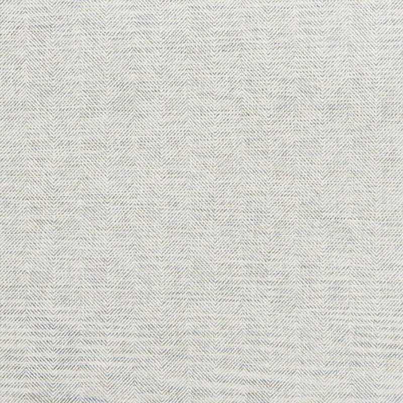 SCHUMACHER CARO HERRINGBONE SKY FABRIC | Atlanta Fabrics