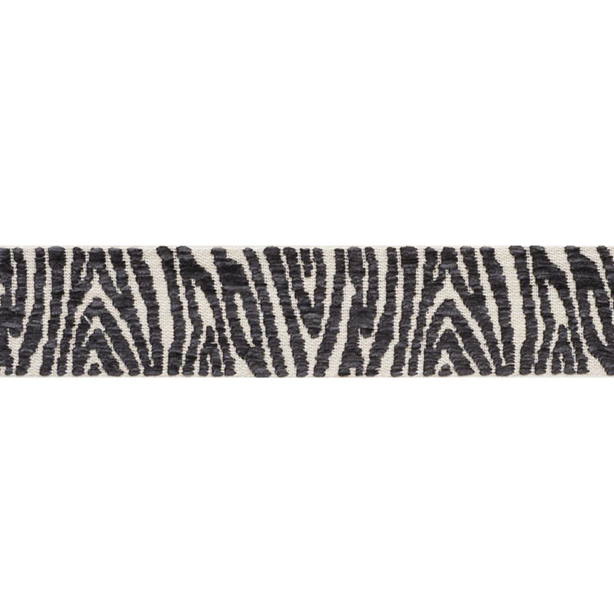 SCHUMACHER GUINEN TAPE CARBON TRIM | Atlanta Fabrics