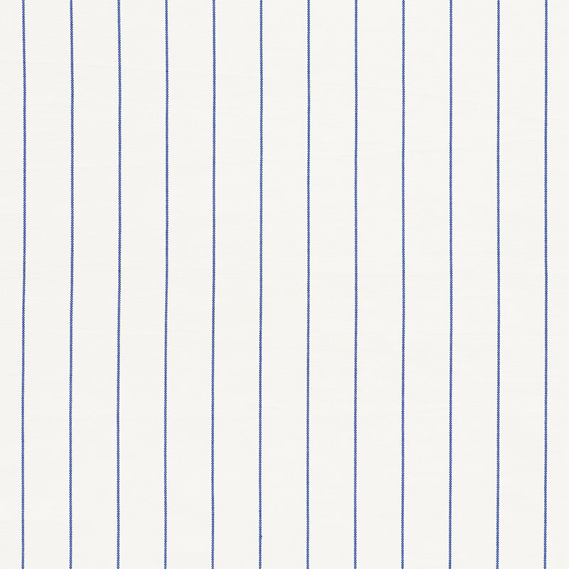 Schumacher CAVETT STRIPE BLUE Fabric | Atlanta Fabrics