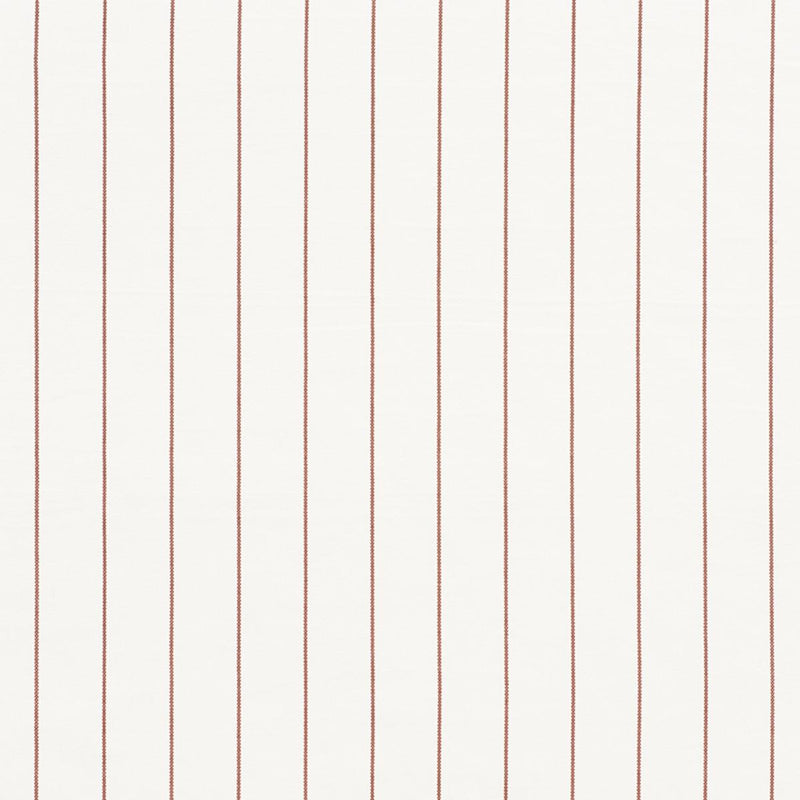 SCHUMACHER CAVETT STRIPE SIENNA FABRIC | Atlanta Fabrics