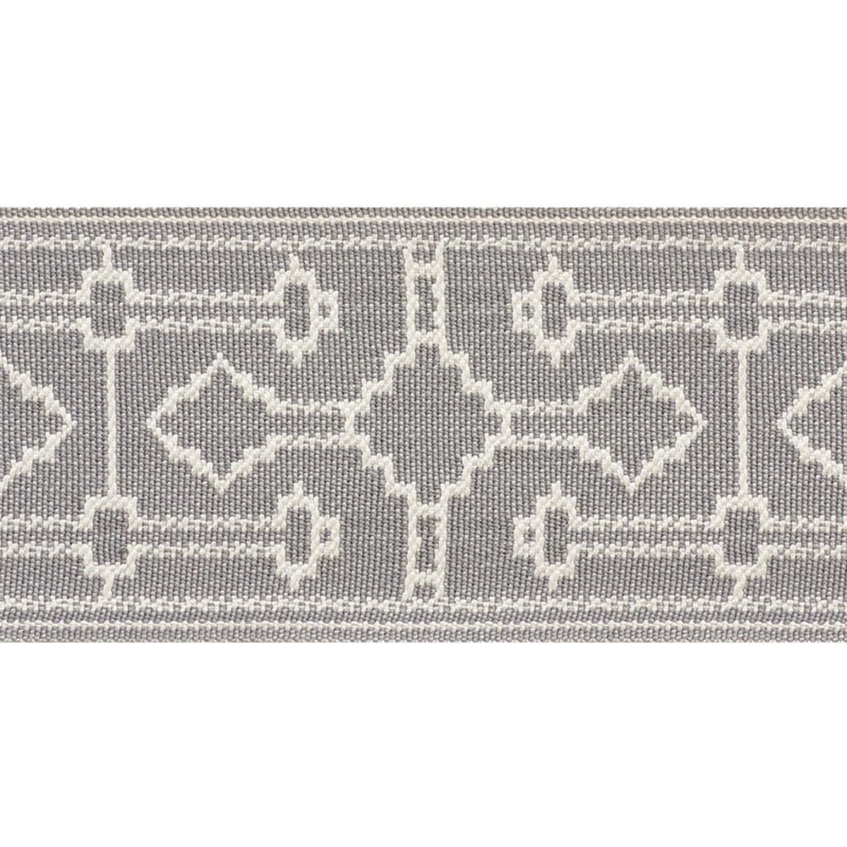 SCHUMACHER FILBERT TAPE GREY TRIM | Atlanta Fabrics