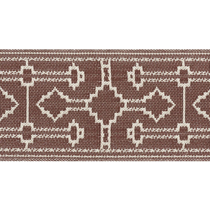 SCHUMACHER FILBERT TAPE BROWN TRIM | Atlanta Fabrics