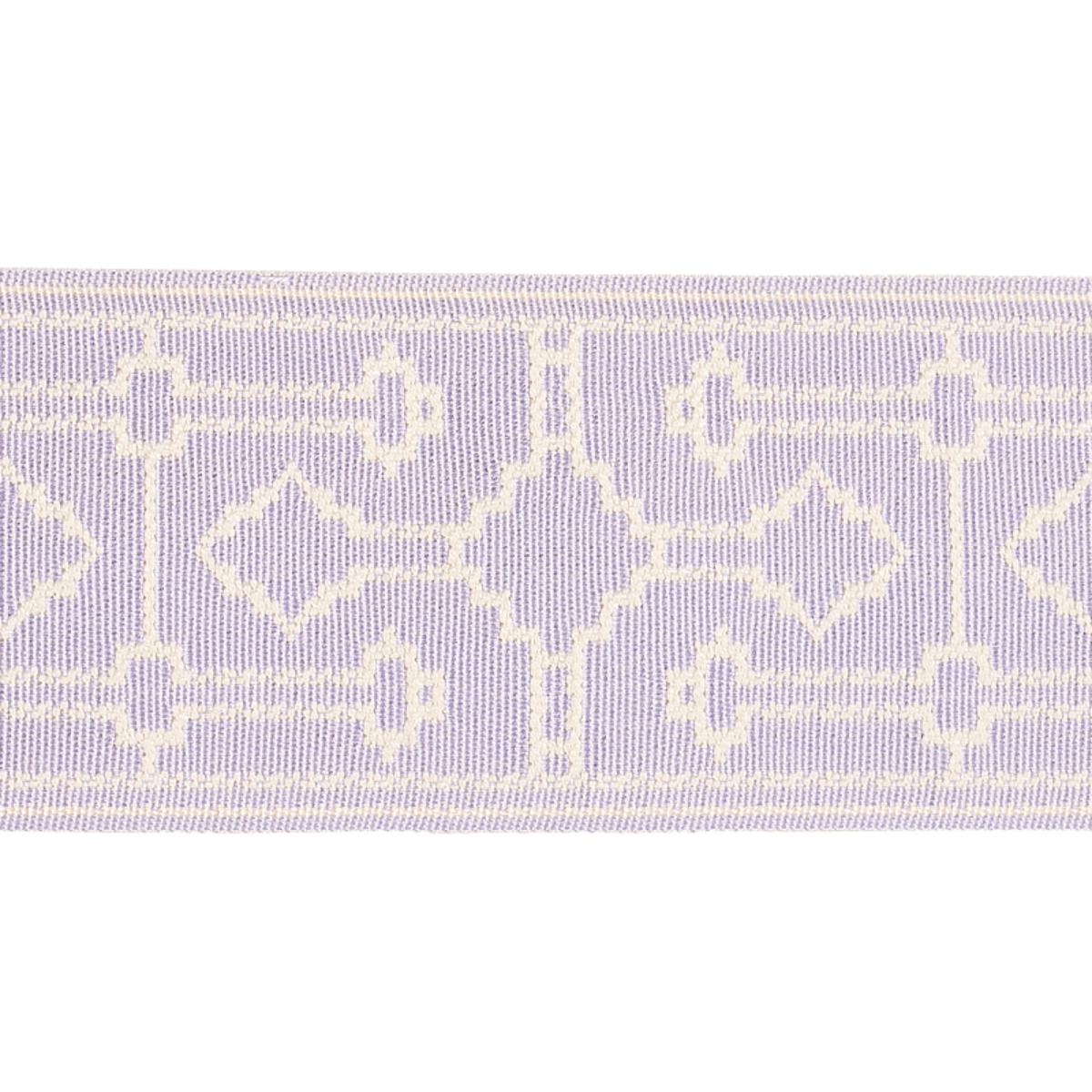 SCHUMACHER FILBERT TAPE LILAC TRIM | Atlanta Fabrics