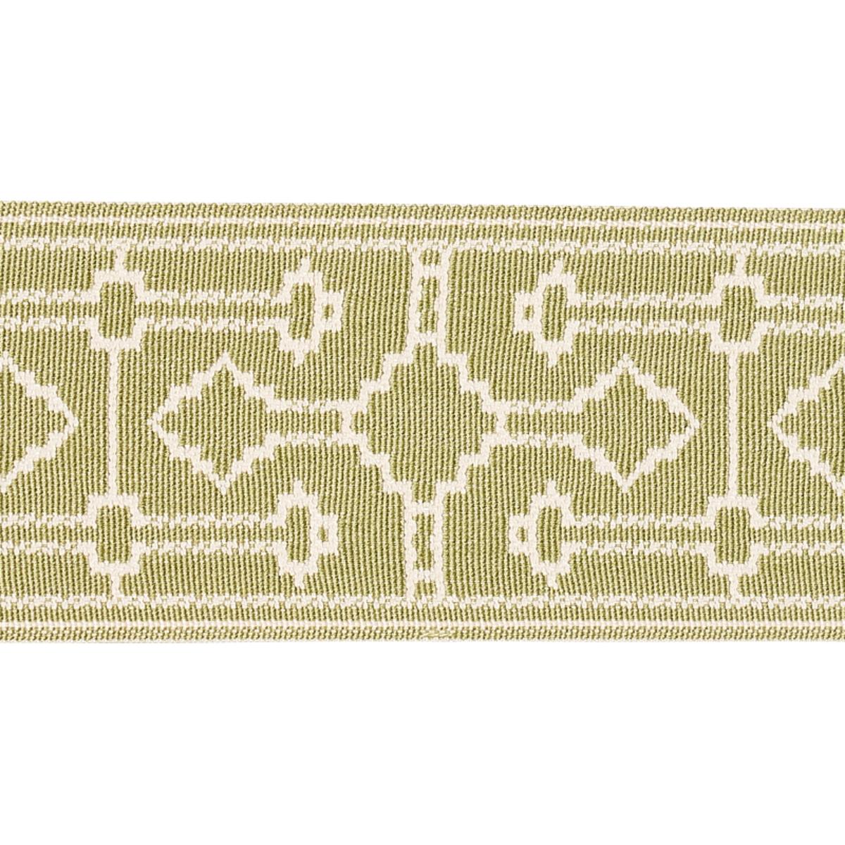 SCHUMACHER FILBERT TAPE GREEN TRIM | Atlanta Fabrics