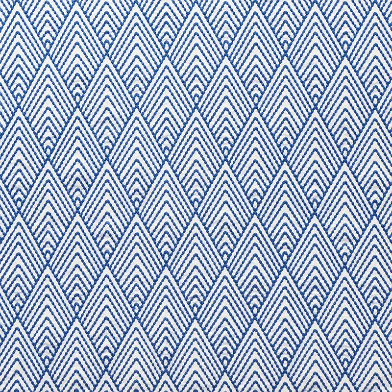 Schumacher AVILA EMBROIDERY NAVY Fabric | Atlanta Fabrics