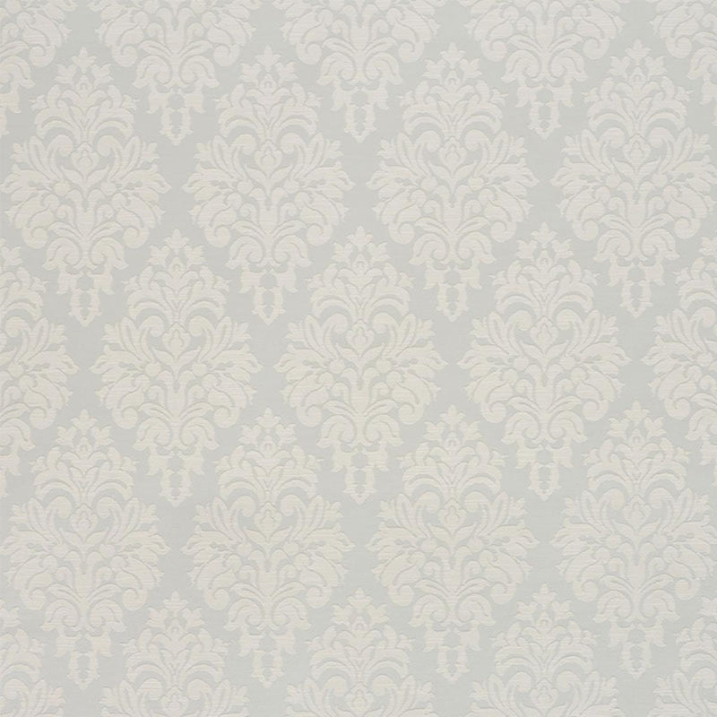 SCHUMACHER DAUPHINE DAMASK INDOOR/OUTDOOR MINERAL FABRIC | Atlanta Fabrics