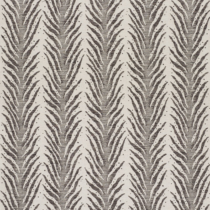 Schumacher CREEPING FERN BASALT Fabric | Atlanta Fabrics