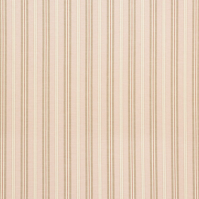 Schumacher LEWIS STRIPE BLUSH Fabric | Atlanta Fabrics