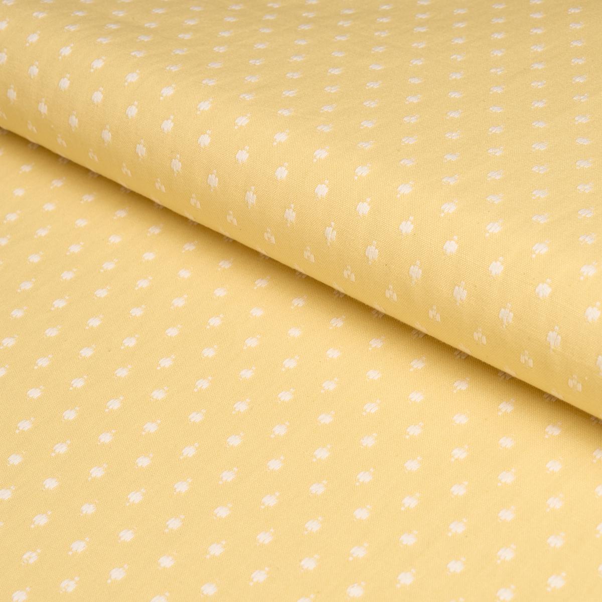 BARLOW IVORY ON YELLOW