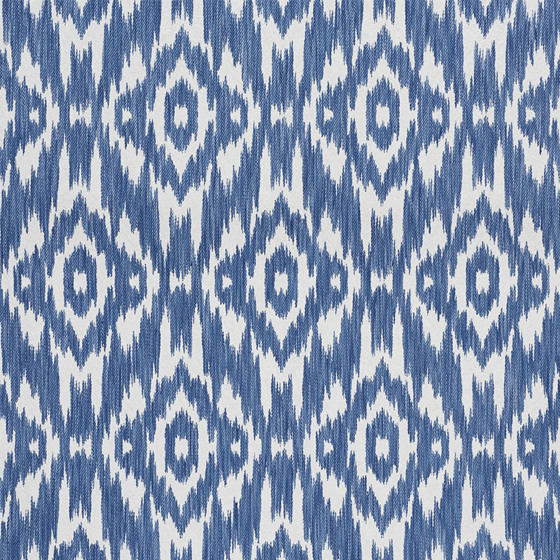 Schumacher DORSET INDIGO Fabric | Atlanta Fabrics