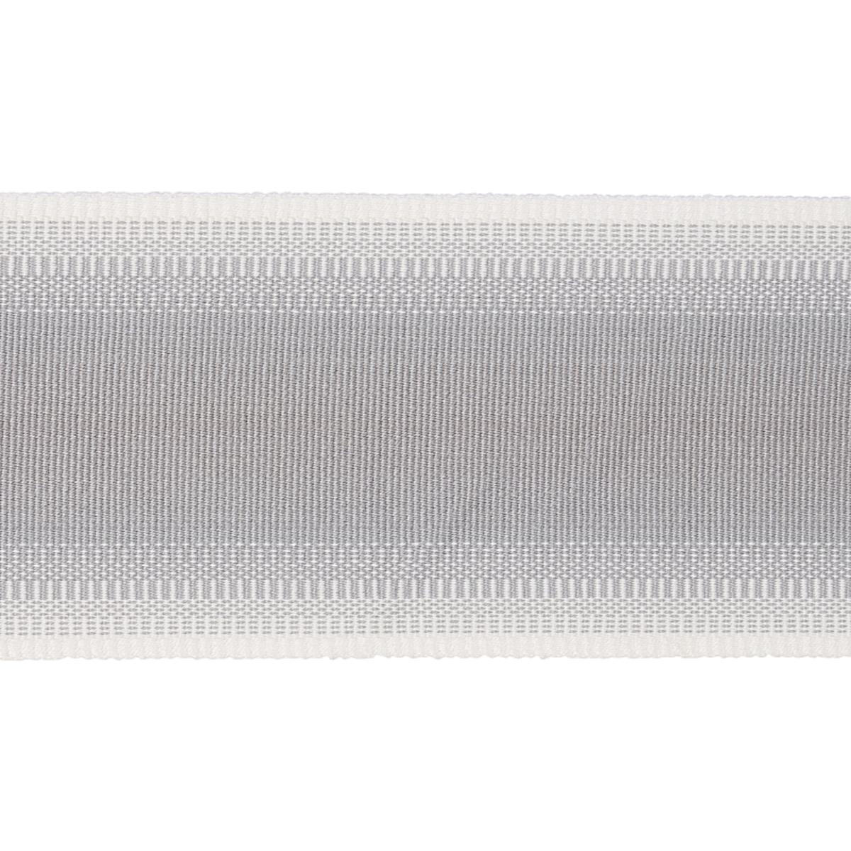 Schumacher BELTON TAPE GREY Trim | Atlanta Fabrics