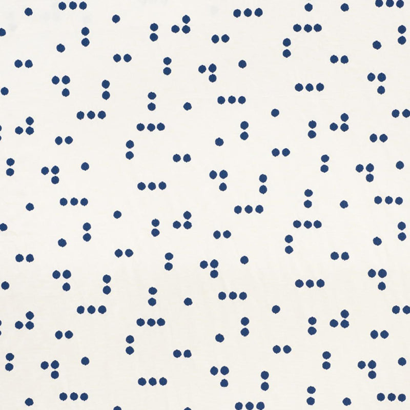 SCHUMACHER GREAT ROCK EMBROIDERY NAVY FABRIC | Atlanta Fabrics