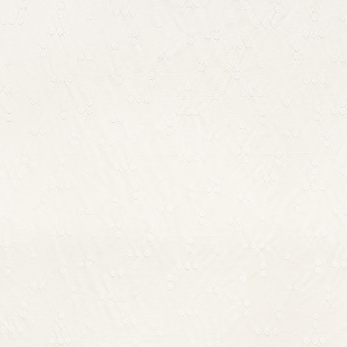 SCHUMACHER GREAT ROCK EMBROIDERY IVORY FABRIC | Atlanta Fabrics