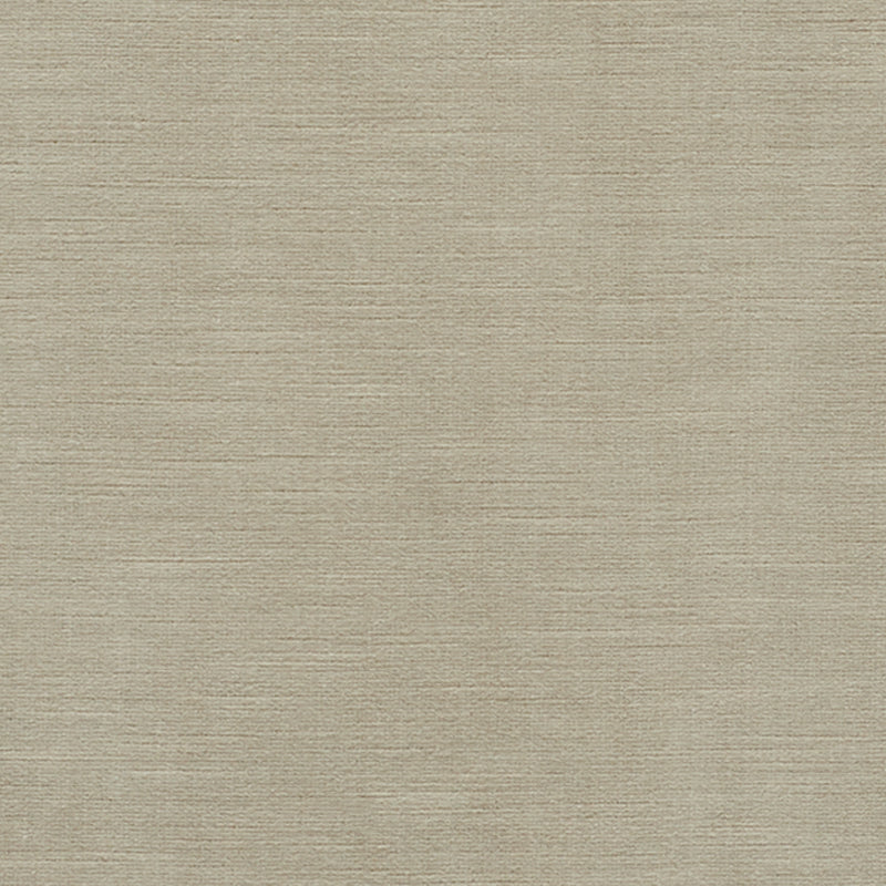 Schumacher ANTIQUE LINEN VELVET II STONE Fabric | Atlanta Fabrics