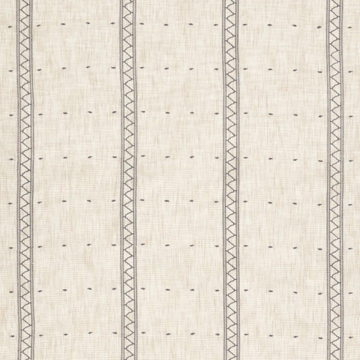 SCHUMACHER BHUTTIS SHEER NATURAL FABRIC | Atlanta Fabrics