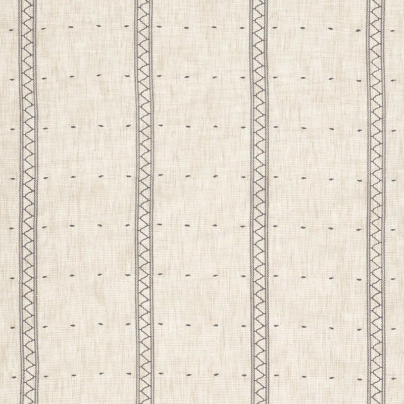 SCHUMACHER BHUTTIS SHEER NATURAL FABRIC | Atlanta Fabrics