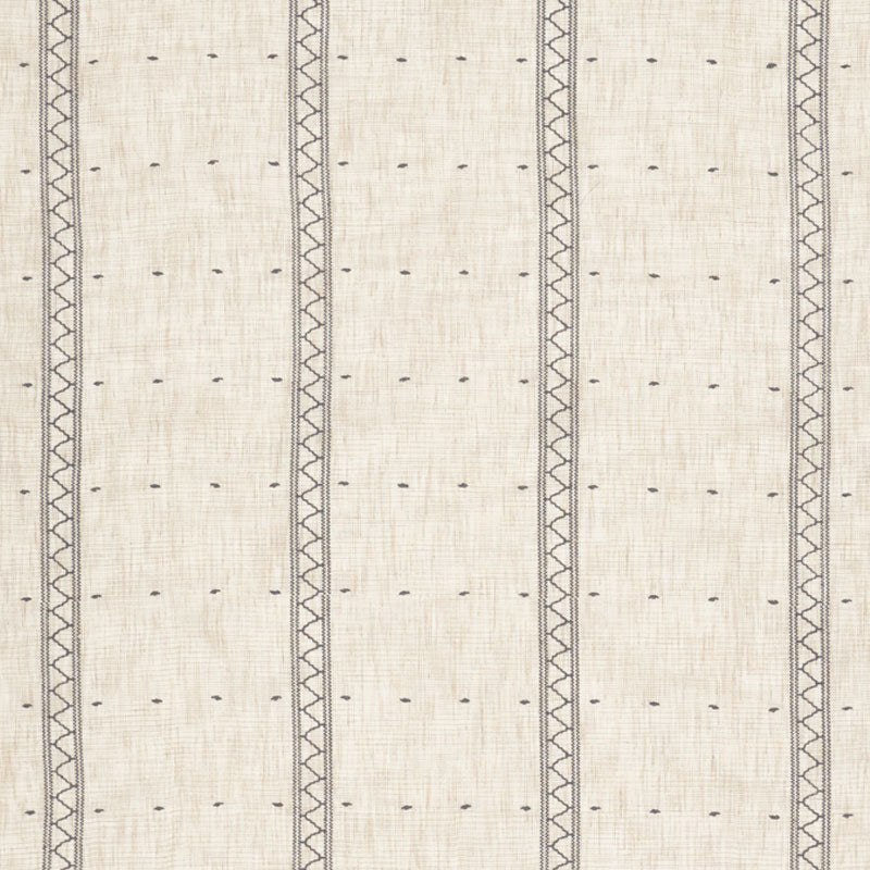 Schumacher BHUTTIS SHEER NATURAL Fabric | Atlanta Fabrics