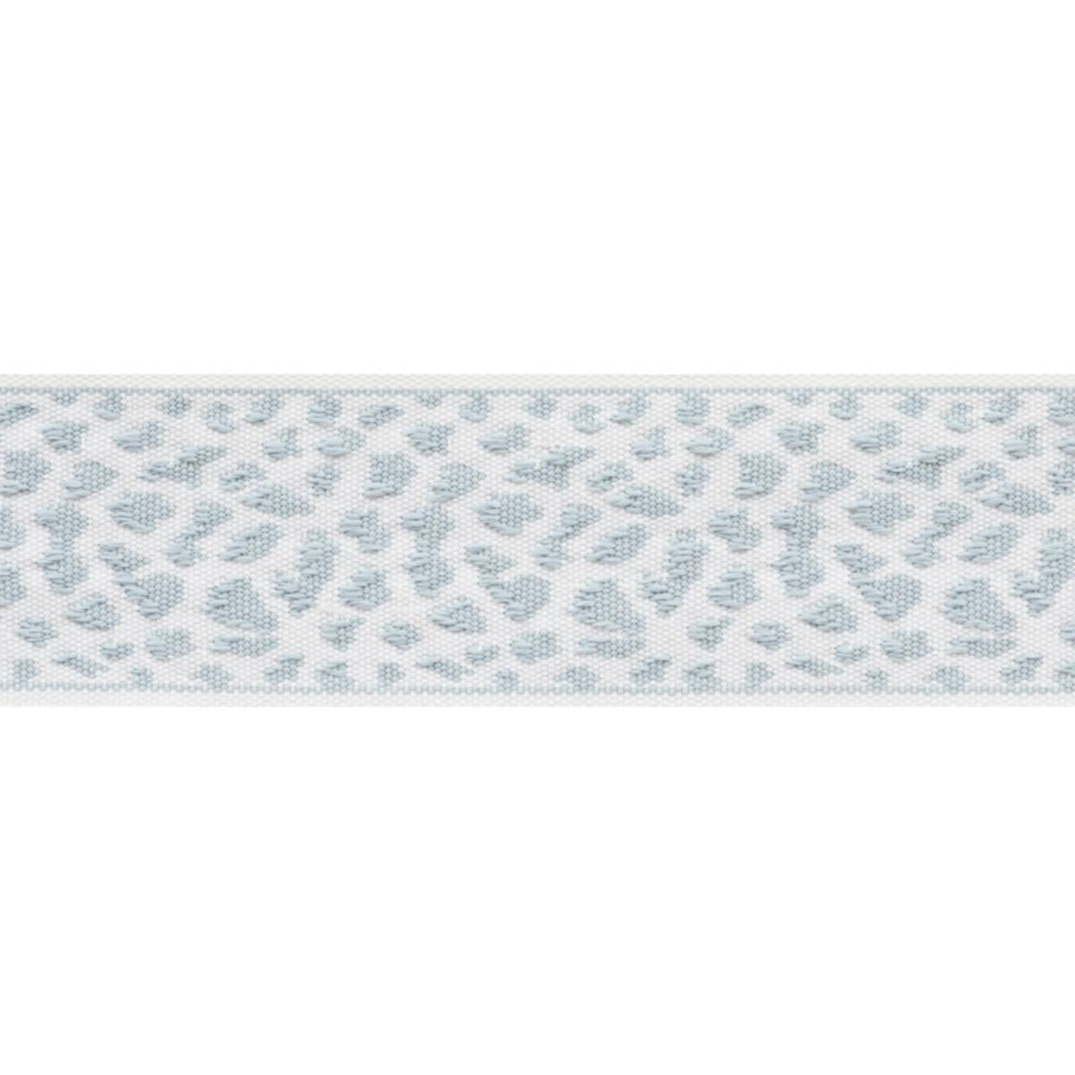 Schumacher LEOPARD TAPE SKY Trim | Atlanta Fabrics