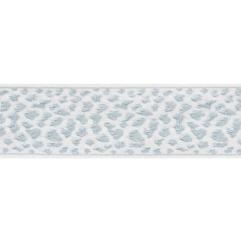 Schumacher LEOPARD TAPE SKY Trim | Atlanta Fabrics