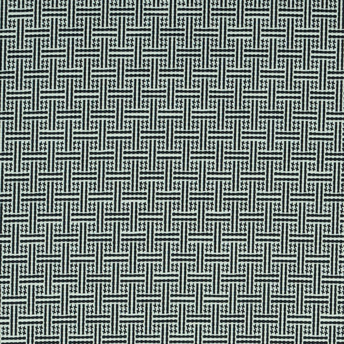 SCHUMACHER BRICKELL INDOOR/OUTDOOR BLACK FABRIC | Atlanta Fabrics
