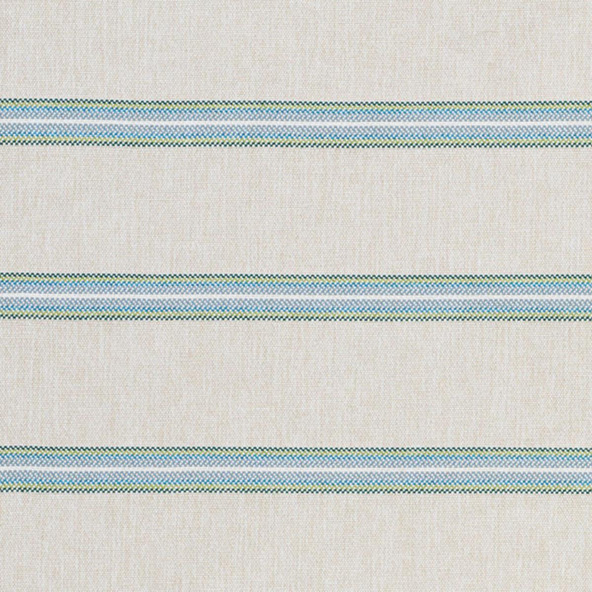 SCHUMACHER GARDEN STRIPE INDOOR/OUTDOOR MEADOW FABRIC | Atlanta Fabrics