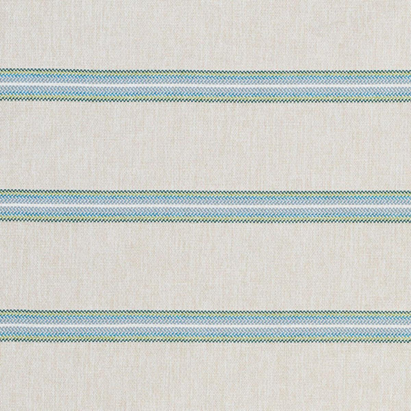 SCHUMACHER GARDEN STRIPE INDOOR/OUTDOOR MEADOW FABRIC | Atlanta Fabrics
