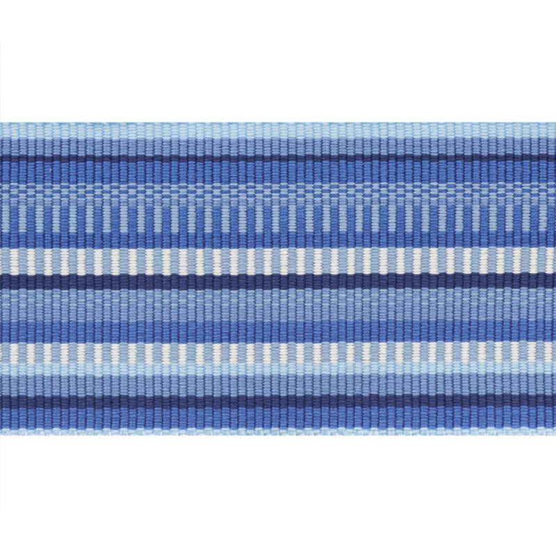 Schumacher PRIMAVERA TAPE WIDE SEA Trim | Atlanta Fabrics