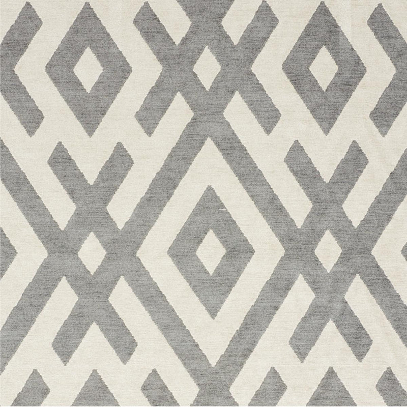 SCHUMACHER EQUIX CHARCOAL FABRIC | Atlanta Fabrics