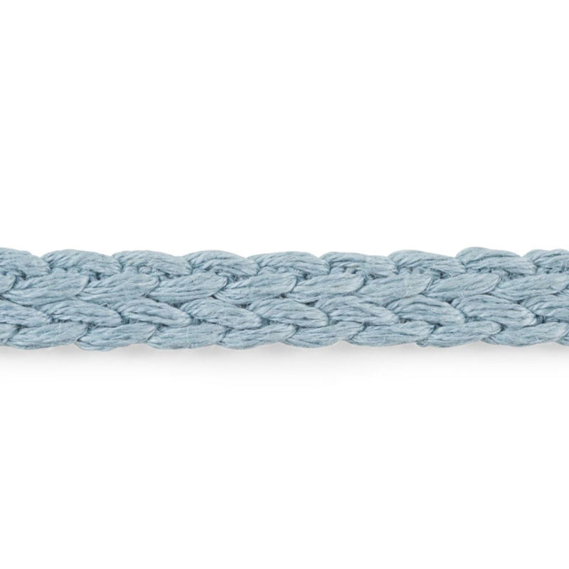 SCHUMACHER BRAIDED LINEN TAPE NARROW SKY TRIM | Atlanta Fabrics