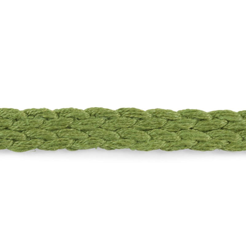 SCHUMACHER BRAIDED LINEN TAPE NARROW LEAF TRIM | Atlanta Fabrics
