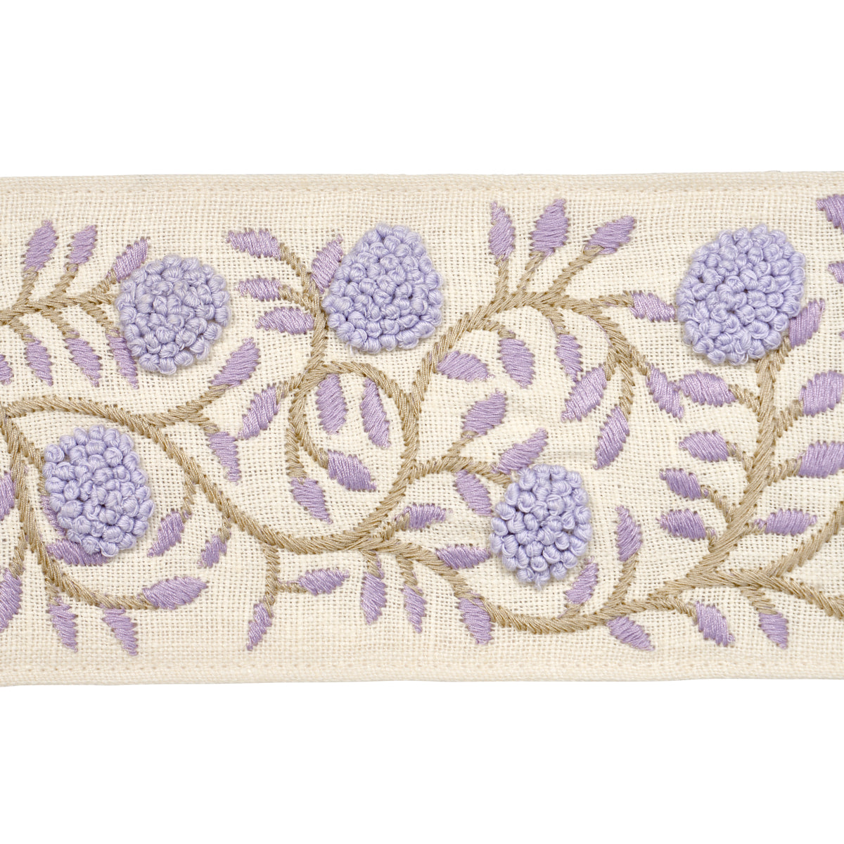 ASHOKA TAPE LILAC & CREAM