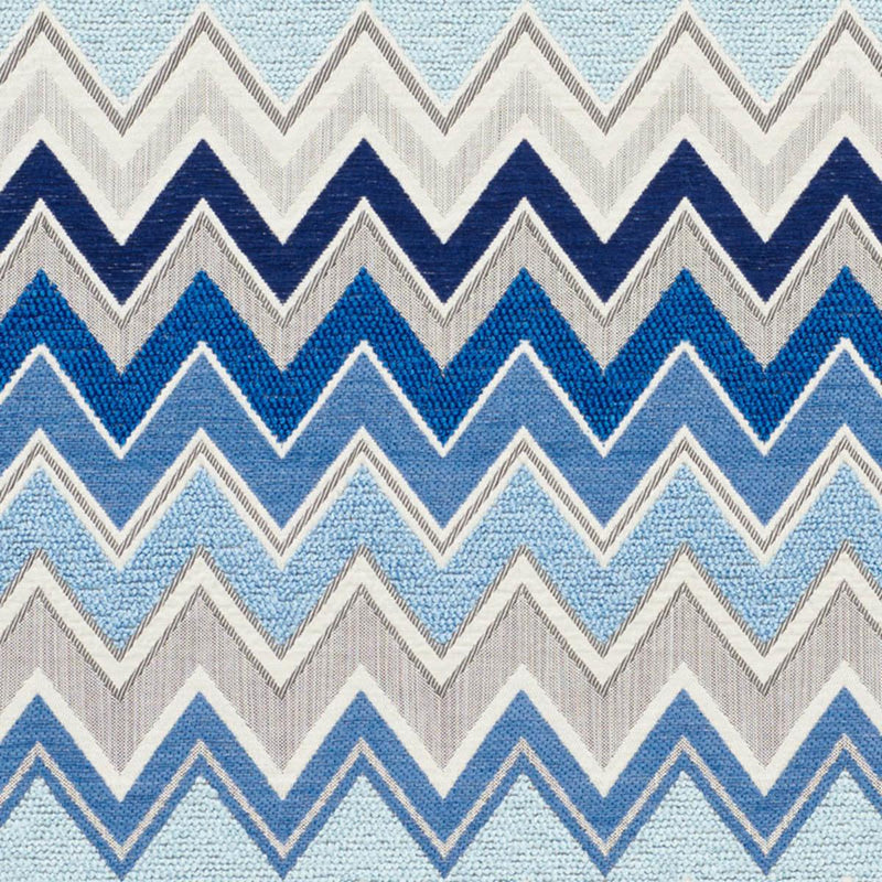 SCHUMACHER ZENYATTA MONDATTA II BLUE FABRIC | Atlanta Fabrics