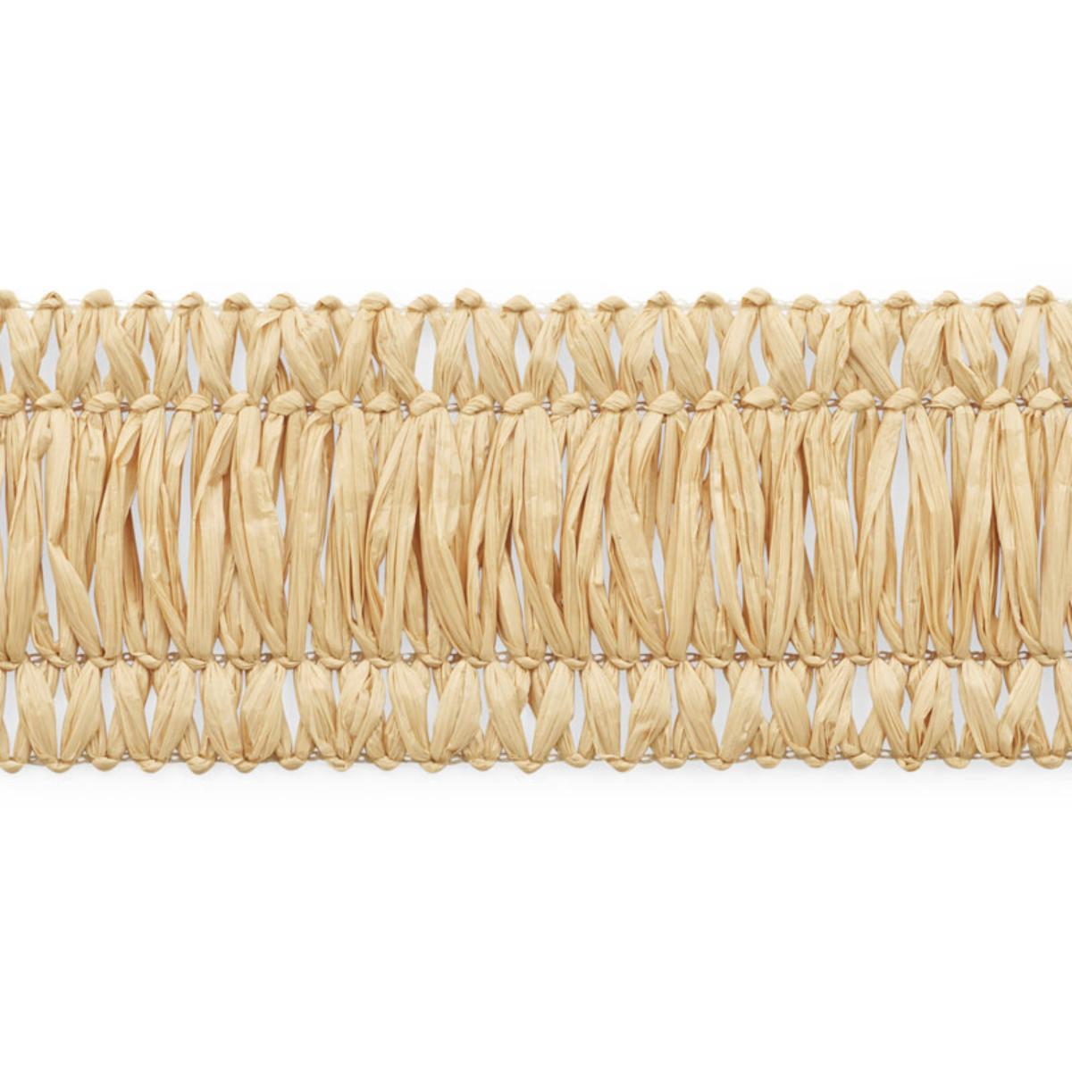 SCHUMACHER EFFIE TAPE NATURAL TRIM | Atlanta Fabrics