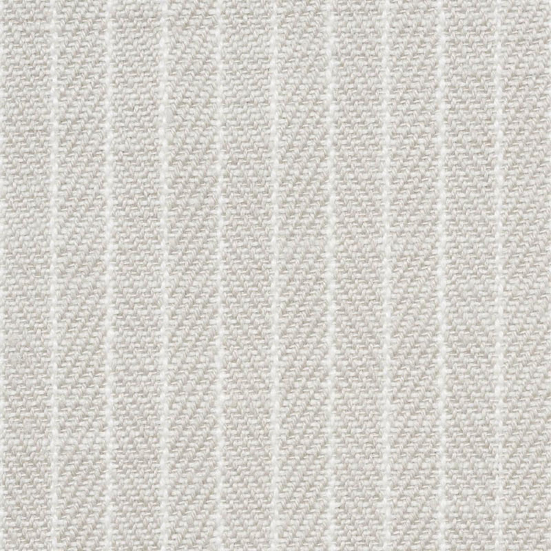 SCHUMACHER GARTER STRIPE INDOOR/OUTDOOR NATURAL FABRIC | Atlanta Fabrics