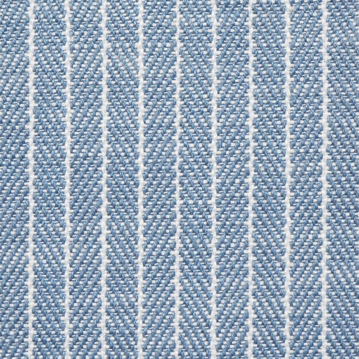 SCHUMACHER GARTER STRIPE INDOOR/OUTDOOR SKY FABRIC | Atlanta Fabrics