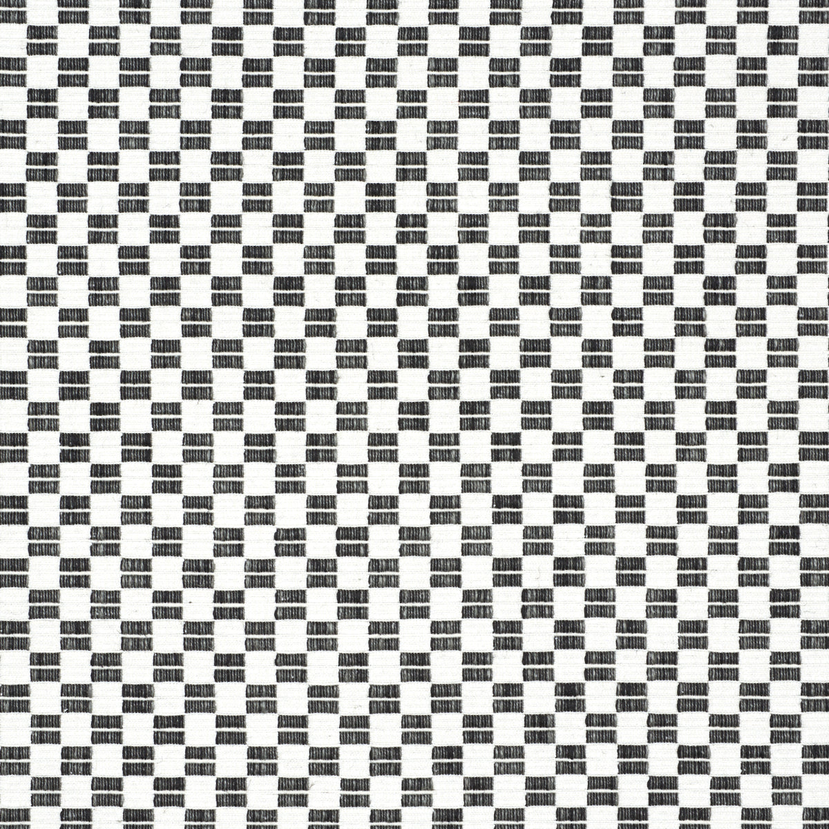 Schumacher ELKHART BLACK Fabric | Atlanta Fabrics
