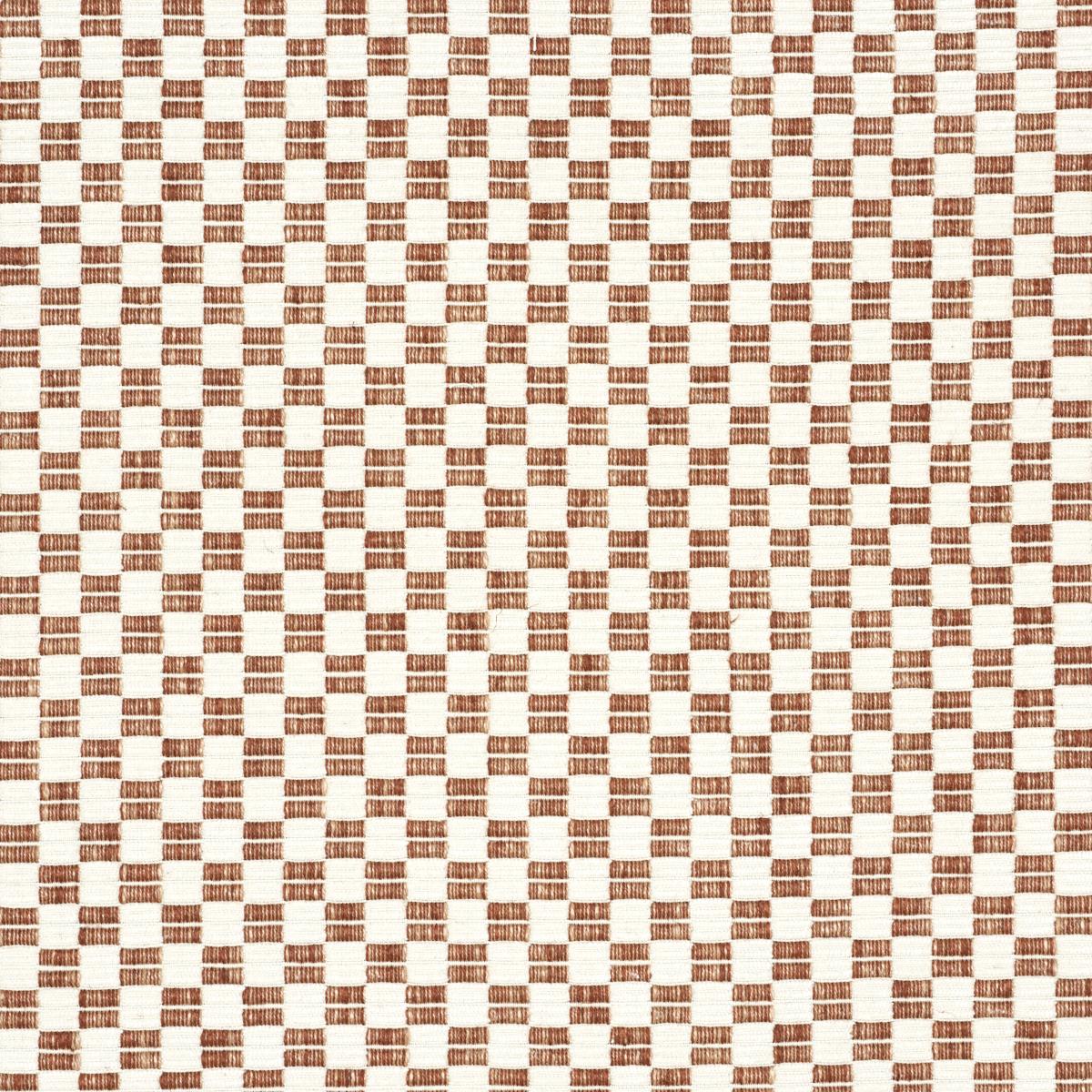 SCHUMACHER ELKHART BROWN FABRIC | Atlanta Fabrics
