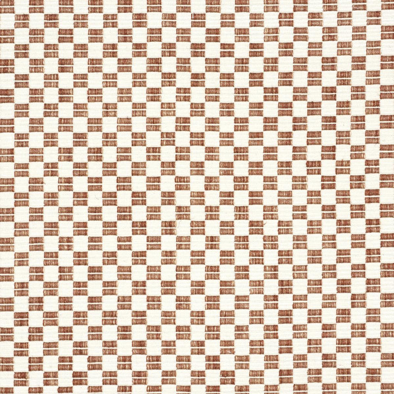 SCHUMACHER ELKHART BROWN FABRIC | Atlanta Fabrics