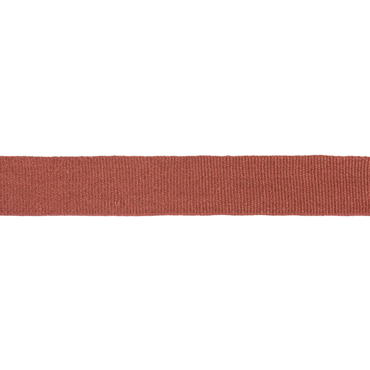 MATHIAS LINEN TAPE MEDIUM TERRACOTTA
