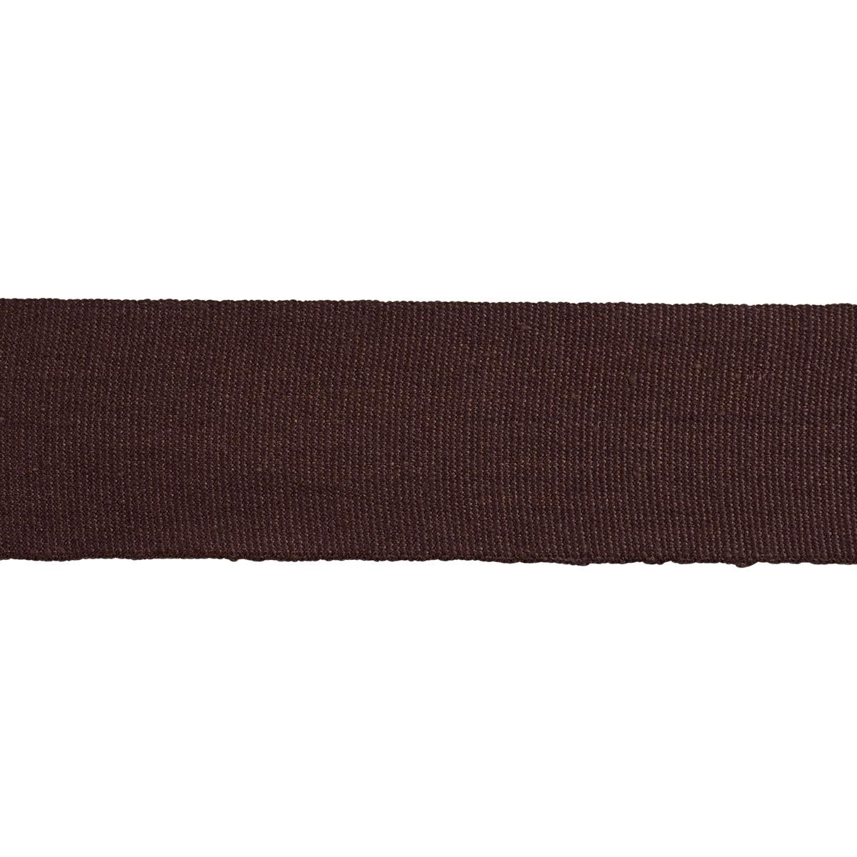 MATHIAS LINEN TAPE WIDE BROWN