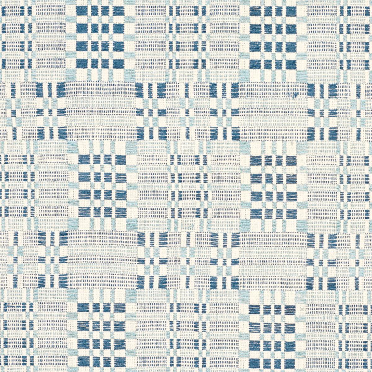 SCHUMACHER BRIMFIELD INDIGO FABRIC | Atlanta Fabrics