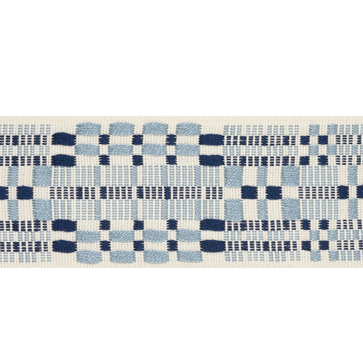 SCHUMACHER BRIMFIELD TAPE BLUES TRIM | Atlanta Fabrics