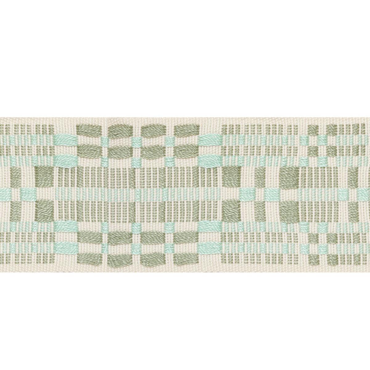 SCHUMACHER BRIMFIELD TAPE SAGE TRIM | Atlanta Fabrics