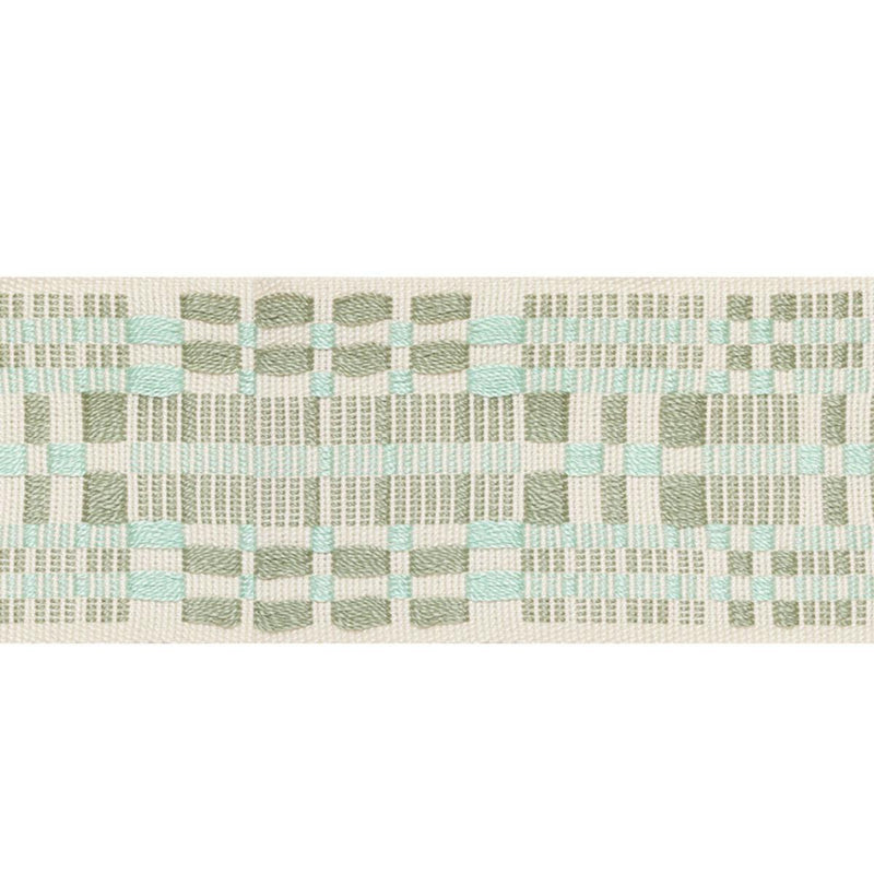SCHUMACHER BRIMFIELD TAPE SAGE TRIM | Atlanta Fabrics