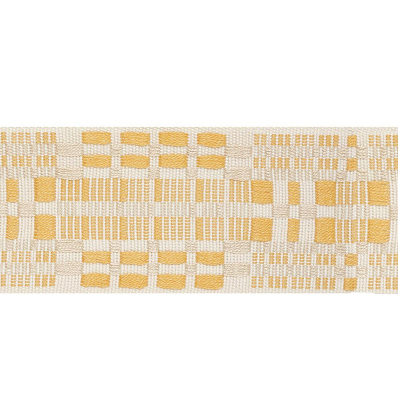 SCHUMACHER BRIMFIELD TAPE YELLOW TRIM | Atlanta Fabrics